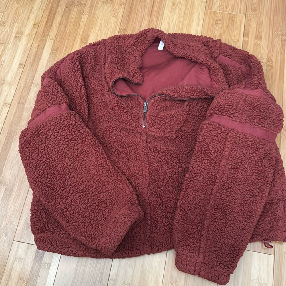 FP Movement Sherpa Quarter Zip Jacket